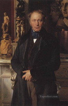 comte portrait histories Hippolyte Delaroche Oil Paintings